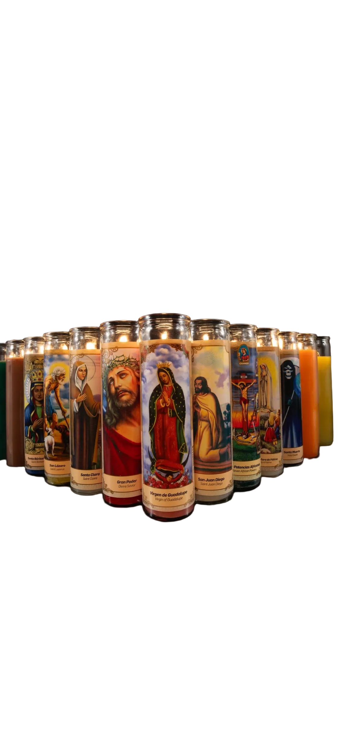 🕯️ Candle Offering before Our Lady of Altagracia