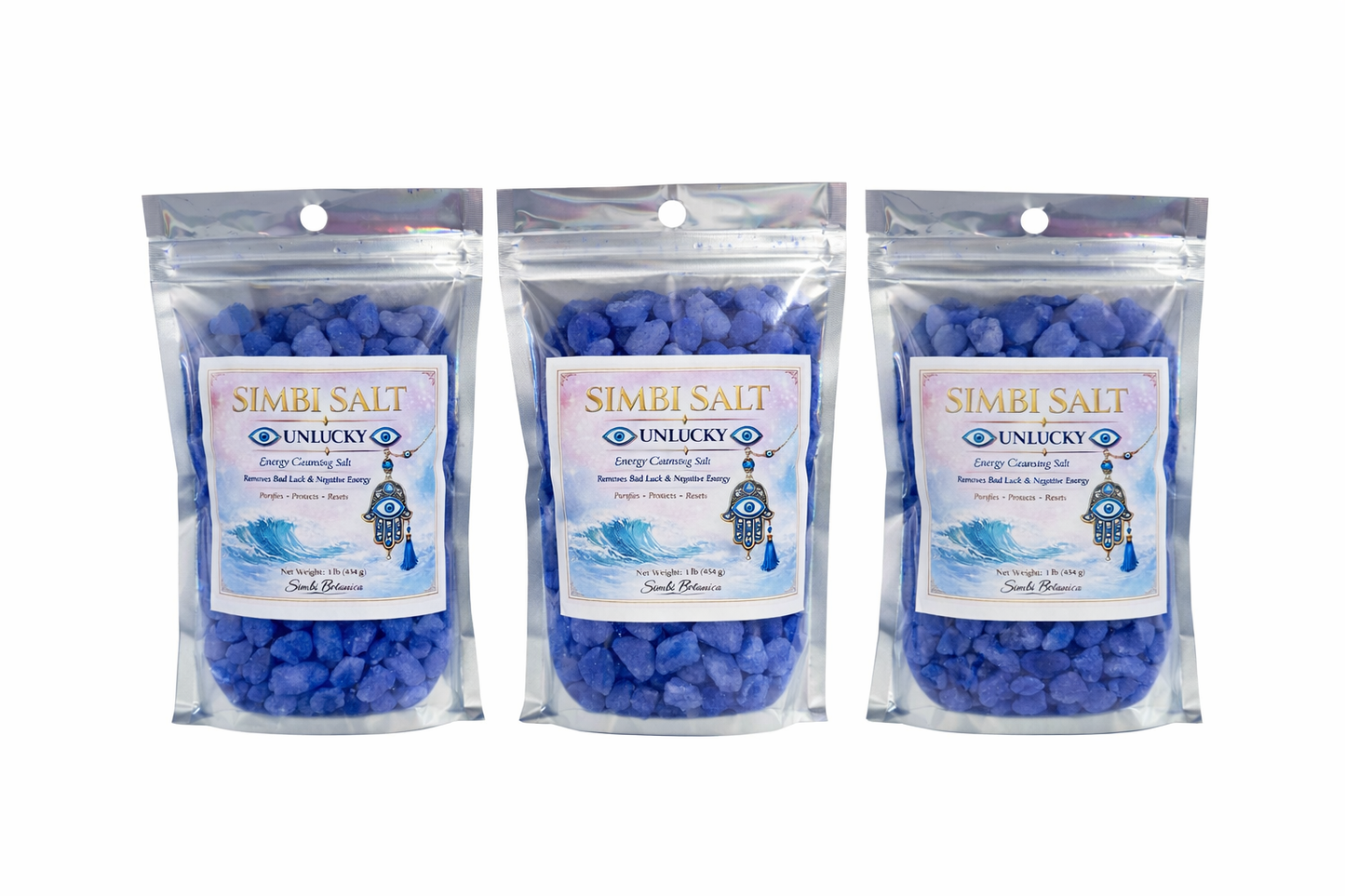 Triple Simbi Salt Cleansing Pack (3 Bags)