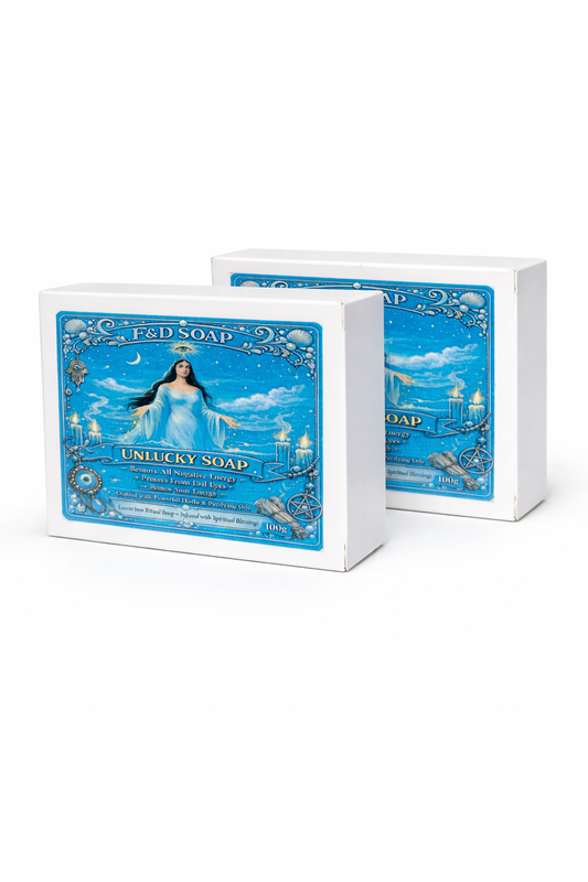 F&D Soap  unlucky- cleansing energy -Pack of 2