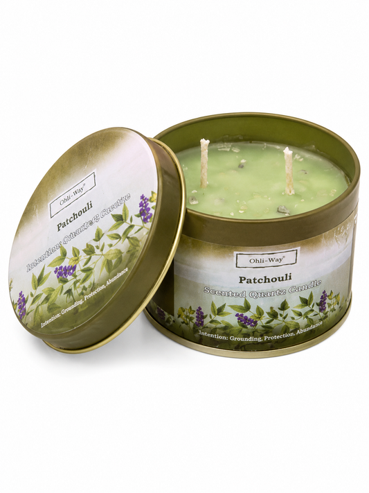 Patchouli Scented Quartz Candle