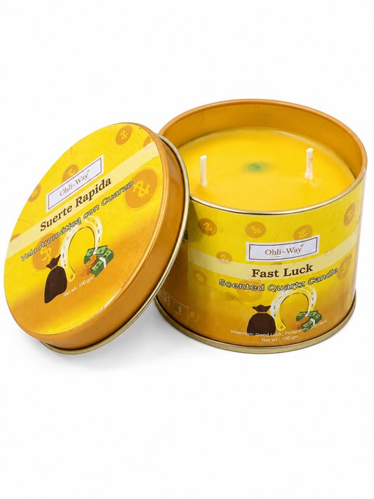 Fast Luck Scented Quartz Candle